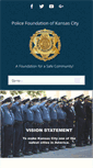 Mobile Screenshot of policefoundationkc.org